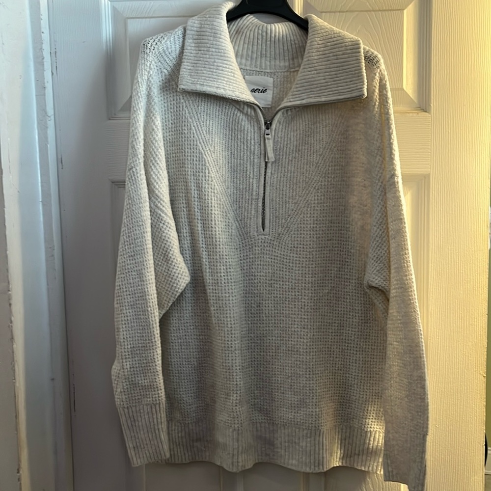 Waffle Knit Sweater